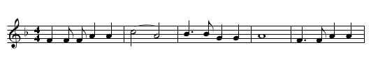 I Hear Along Our Street (Dunster Carol) - staff notation
