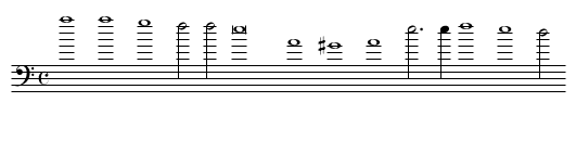 I. I saw my Lady weepe, - staff notation