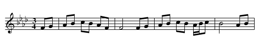 I Love a Woman - staff notation