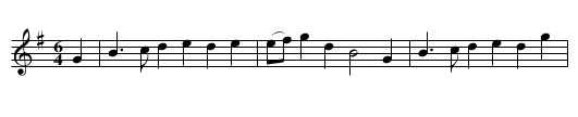 I mun be Married a Tuesday. PFD2.128 - staff notation