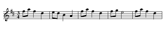 I See Mull - staff notation