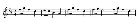 I See Mull - staff notation