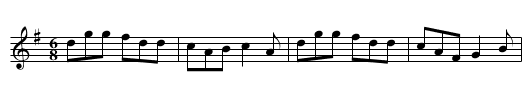 I Was Born for Sport - staff notation