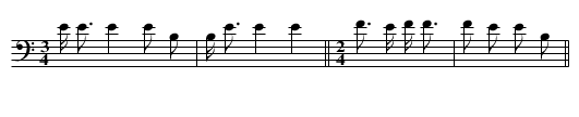 I Wish To Do My Part - staff notation