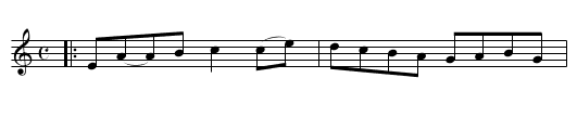I wish you wou'd marry me now - staff notation