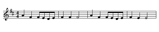 I Wonder - staff notation