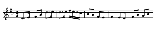 I Won't Be a Nun - staff notation