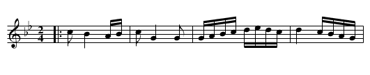I98 Sher - staff notation