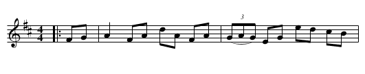 Ian Murray's Reel - staff notation