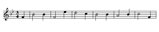 ICH FAHR DAHIN, WEIL ES MUSS SEYN - staff notation