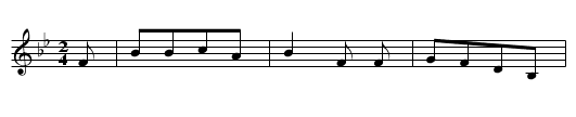 ICH GIENG WOL IN DEN KRETSCHAM - staff notation