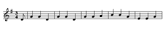 ICH WILL EUCH' MAL SINGEN EIN LIEDELEIN EIN NEUES - staff notation