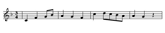 ICH WOLLT EINMAL RECHT FRUEH AUFSTEHN - staff notation