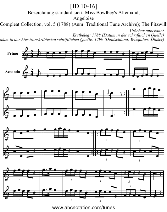 [ID 10-16] - staff notation