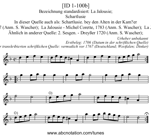 [ID 1-100b] - staff notation