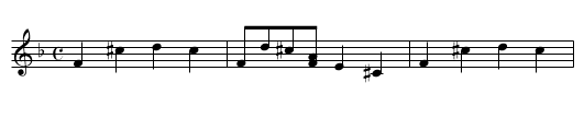 [ID 1-100b] - staff notation