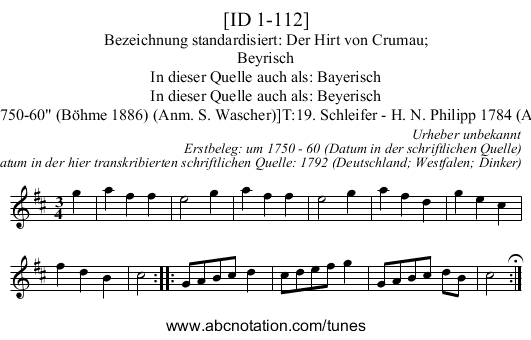 [ID 1-112] - staff notation