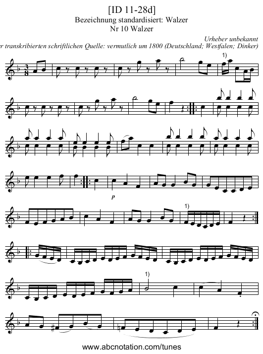 [ID 11-28d] - staff notation