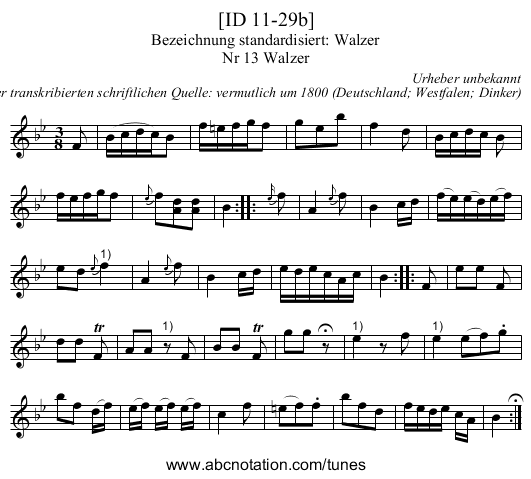 [ID 11-29b] - staff notation