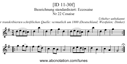 [ID 11-30f] - staff notation