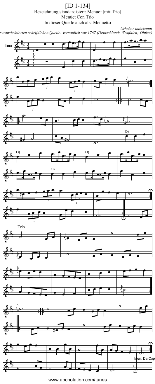 [ID 1-134] - staff notation