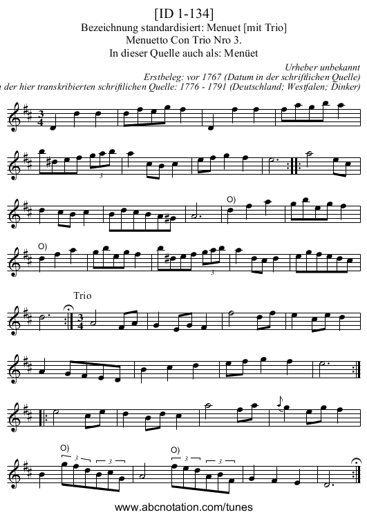 [ID 1-134] - staff notation