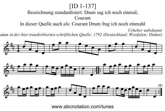 [ID 1-137] - staff notation