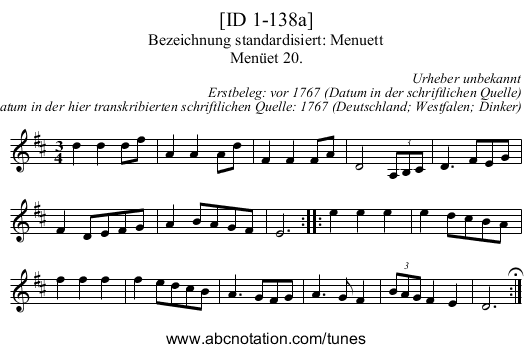 [ID 1-138a] - staff notation