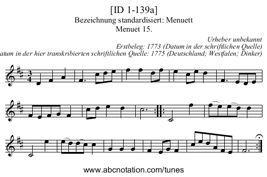 [ID 1-139a] - staff notation