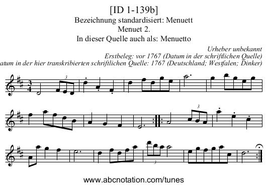 [ID 1-139b] - staff notation