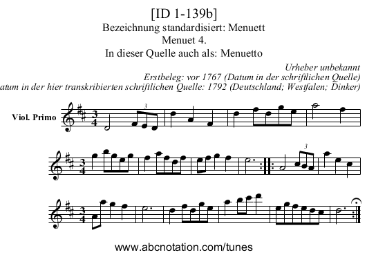 [ID 1-139b] - staff notation