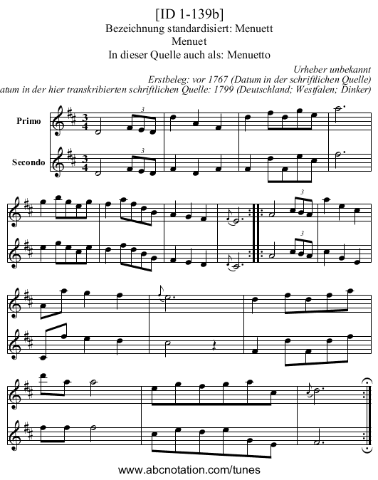 [ID 1-139b] - staff notation