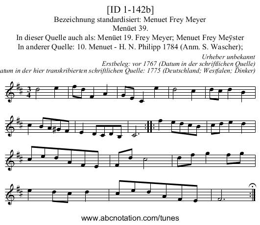 [ID 1-142b] - staff notation