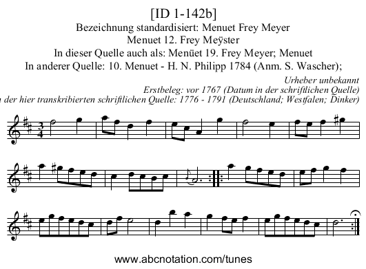 [ID 1-142b] - staff notation