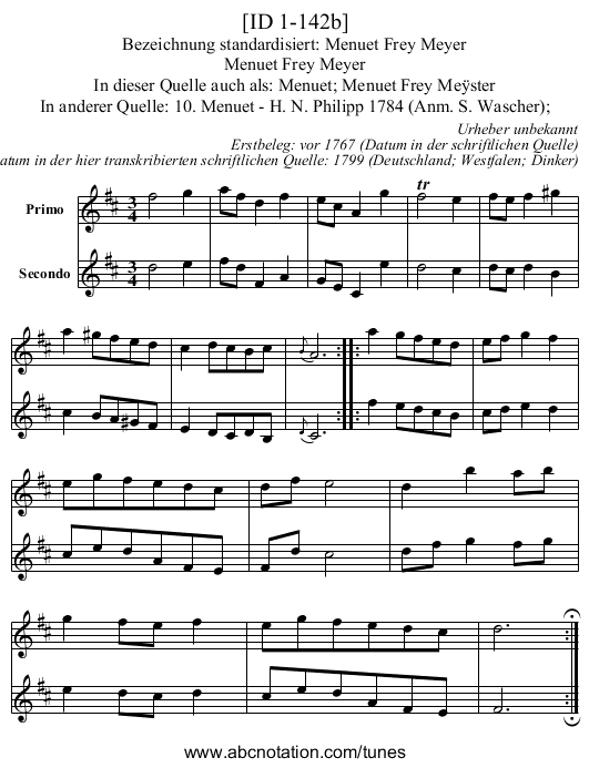 [ID 1-142b] - staff notation
