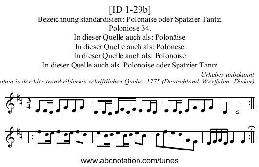 [ID 1-29b] - staff notation