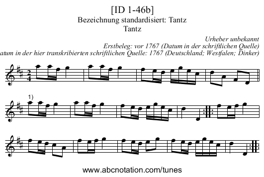 [ID 1-46b] - staff notation