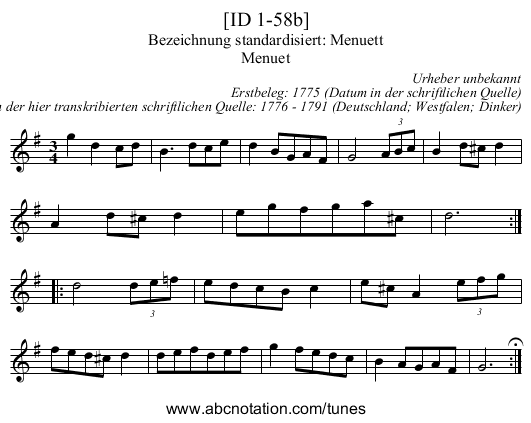 [ID 1-58b] - staff notation