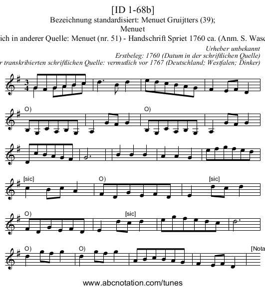 [ID 1-68b] - staff notation