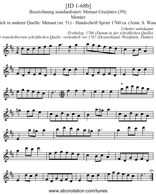 [ID 1-68b] - staff notation