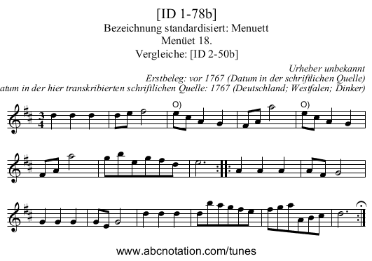 [ID 1-78b] - staff notation