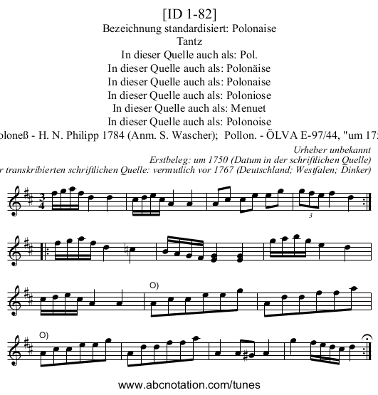 [ID 1-82] - staff notation