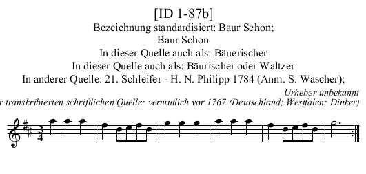 [ID 1-87b] - staff notation