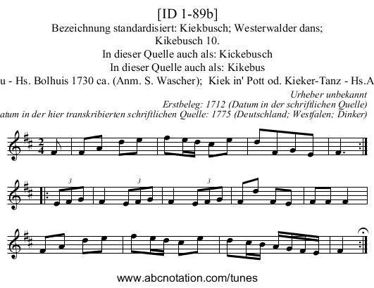 [ID 1-89b] - staff notation