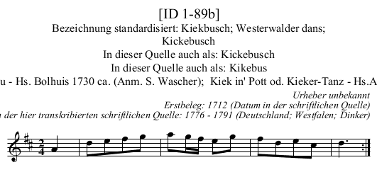 [ID 1-89b] - staff notation