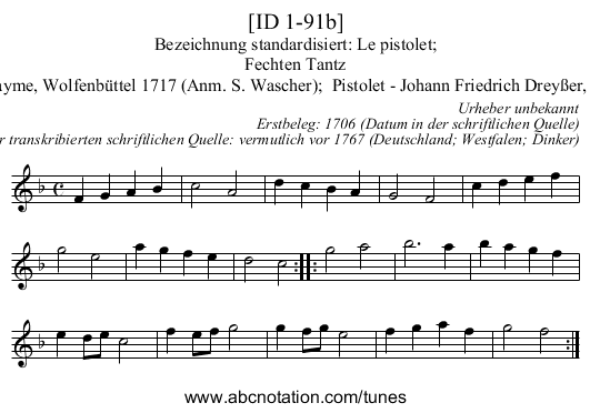 [ID 1-91b] - staff notation