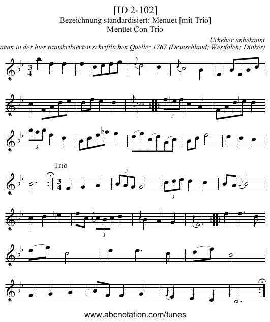 [ID 2-102] - staff notation
