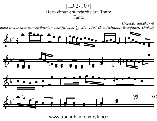 [ID 2-107] - staff notation