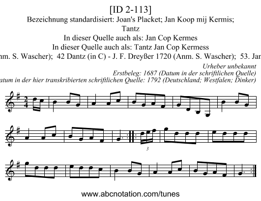 [ID 2-113] - staff notation