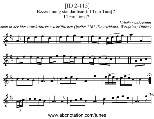 [ID 2-115] - staff notation